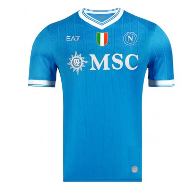 SSC Napoli Rasmus Hojlund #19 Domaci Dres 2025-26 Kratak Rukav SSC Napoli Rasmus Hojlund #19 Domaci Dres 2025-26 Kratak Rukav